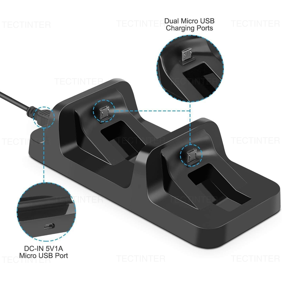Dual Charger Dock Station For  - огляд і ціна Gaming Console In Tv