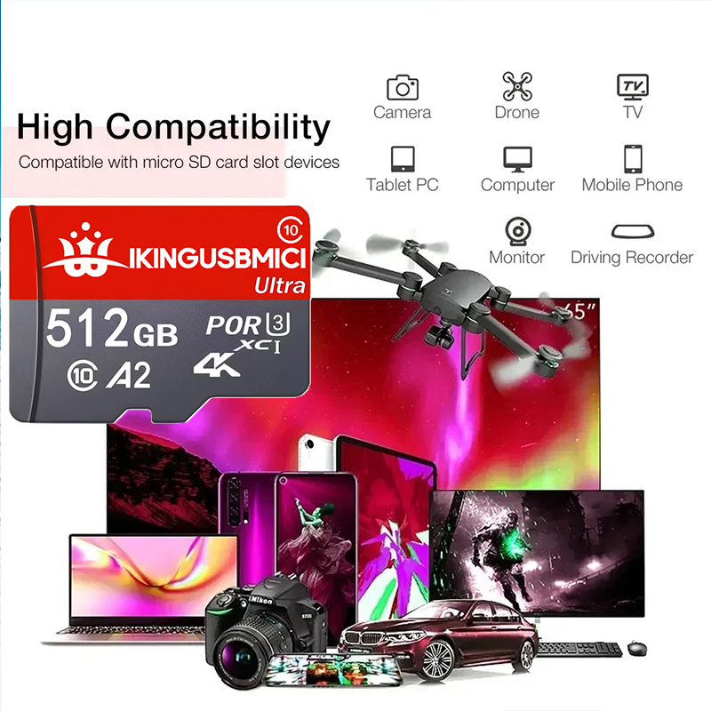 64GB 512GB 128GB Best TF Cards - огляд і ціна Gaming Console All