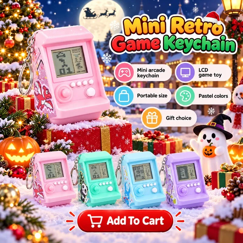 Creative Electronic Arcade Gam - огляд і ціна Gaming Console Keychain