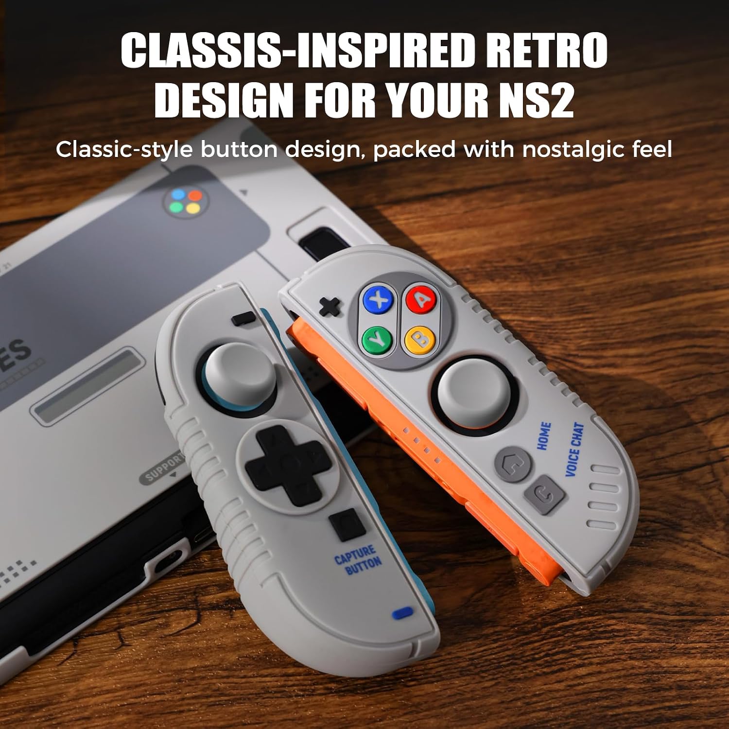 IINE Retro SFC Themed Full Bod - огляд і ціна Gaming Console Buttons