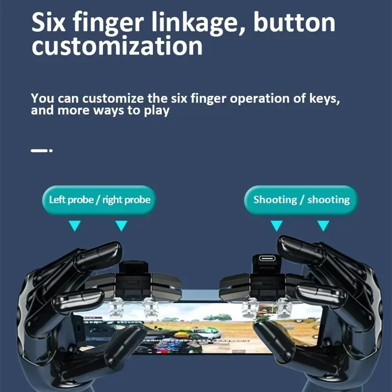 JS65 Mobile Phone Game Trigger - огляд і ціна Gaming Console For Phone